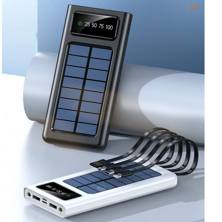 Smart 10000mAh Solar Power Bank
